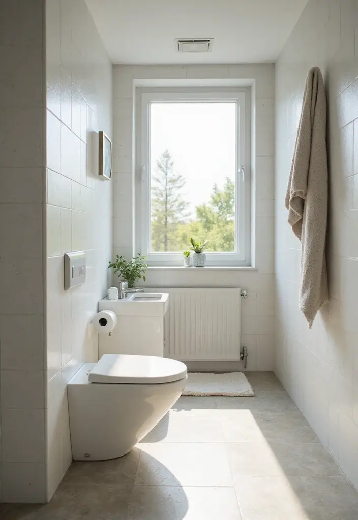 25 Bathroom Lighting Ideas That Instantly Upgrade Your Space 22 25 Bathroom Lighting Ideas That Instantly Upgrade Your Space - 22. Eco-Conscious Solar Tube Lights