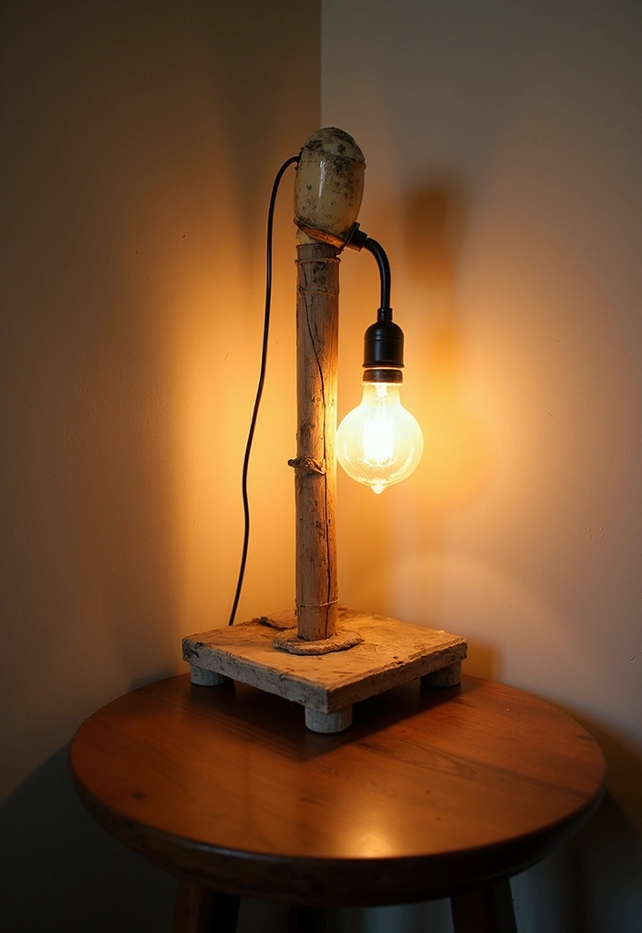 25 Corner Lighting Designs to Brighten Unused Spaces - 16. Creative DIY Corner Lighting