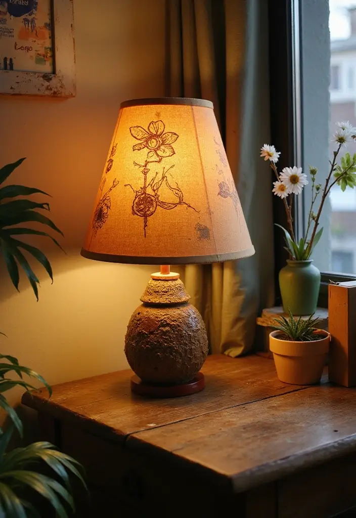 25 Corner Lighting Designs to Brighten Unused Spaces - 23. Upcycled Lighting Options