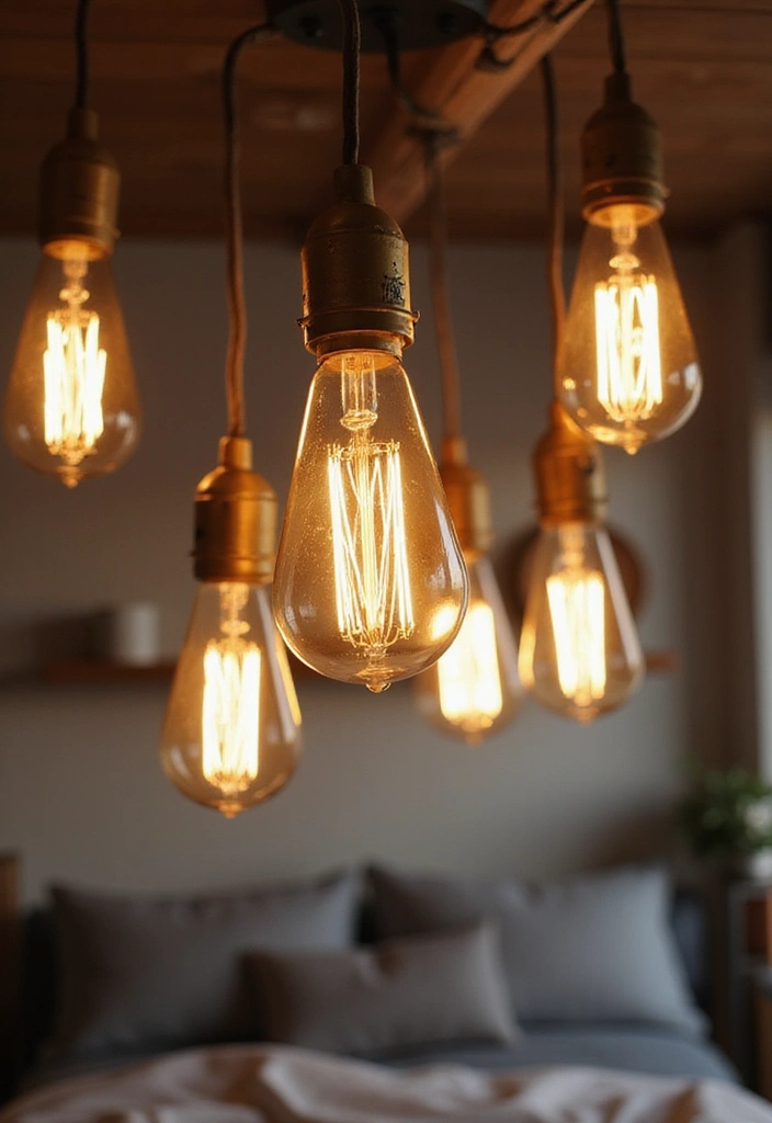 25 Cozy Bedroom Lighting Designs You’ll Fall in Love With 1 25 Cozy Bedroom Lighting Designs You’ll Fall in Love With - 1. Soft Edison Bulbs