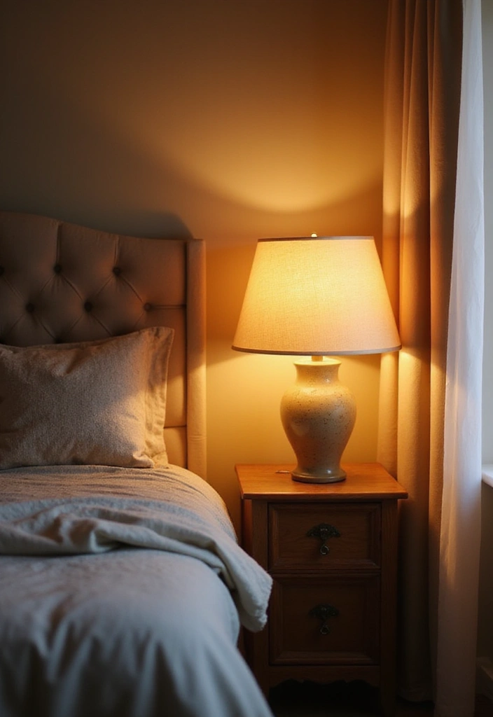 25 Cozy Bedroom Lighting Designs You’ll Fall in Love With 16 25 Cozy Bedroom Lighting Designs You’ll Fall in Love With - 16. Fabric Shades and Covers