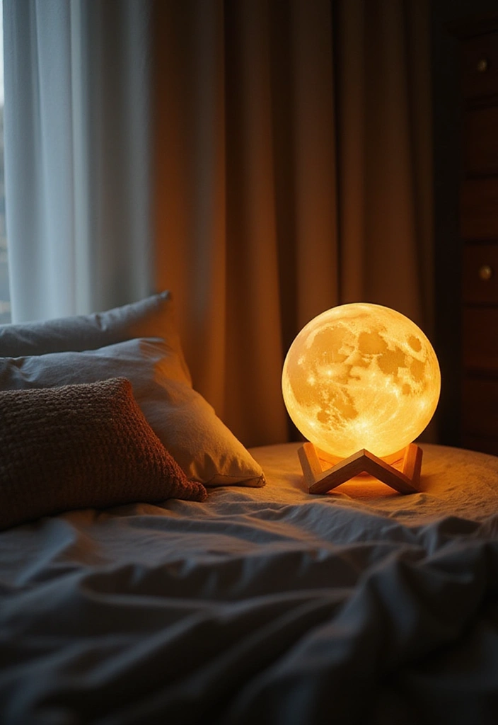 25 Cozy Bedroom Lighting Designs You’ll Fall in Love With 23 25 Cozy Bedroom Lighting Designs You’ll Fall in Love With - 23. Moon Phase Lamps