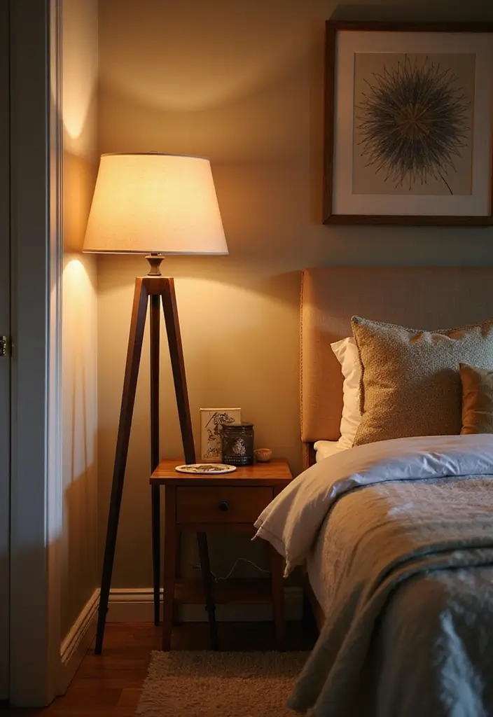 25 Cozy Bedroom Lighting Designs You’ll Fall in Love With 9 25 Cozy Bedroom Lighting Designs You’ll Fall in Love With - 9. Floor Lamps with Soft Shades