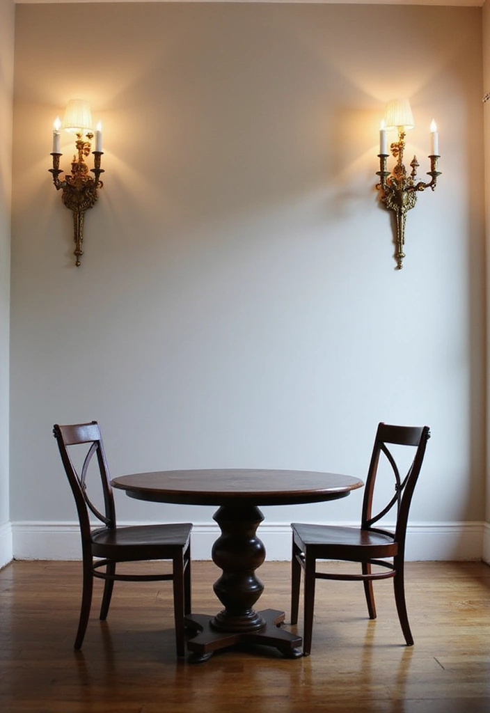 25 Dining Room Lighting Ideas for Every Design Style - 21. Decorative Wall Sconces