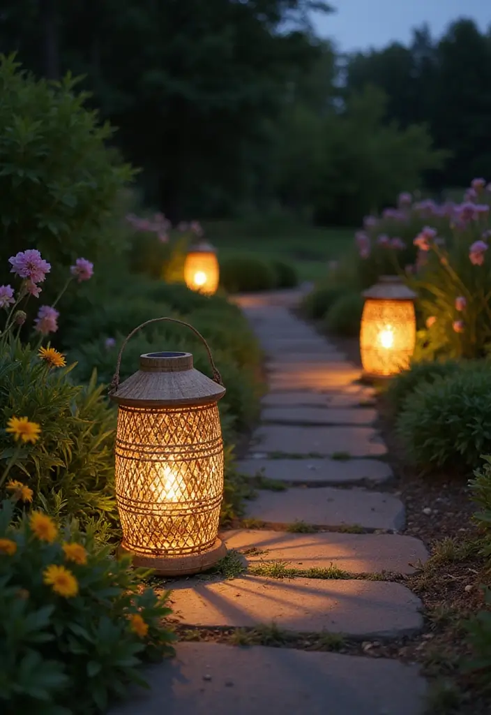 25 Diwali Outdoor Lighting Ideas for a Festive Glow 1 25 Diwali Outdoor Lighting Ideas for a Festive Glow - 1. Solar Lanterns: Eco-Friendly and Charming