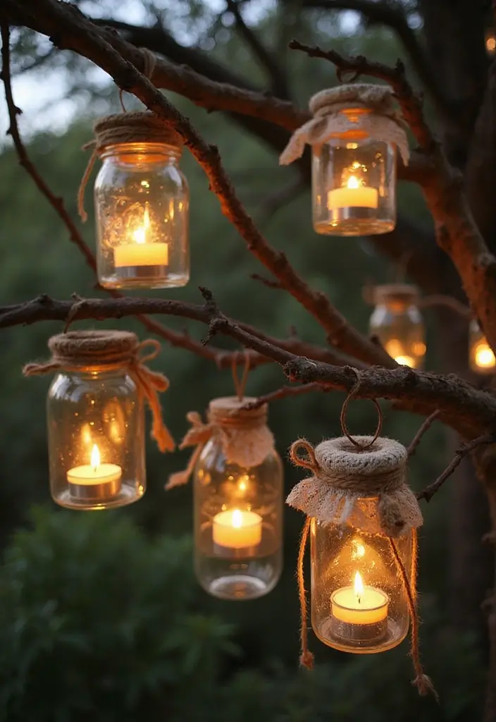 25 Diwali Outdoor Lighting Ideas for a Festive Glow 2 25 Diwali Outdoor Lighting Ideas for a Festive Glow - 2. Upcycled Glass Jars: Vintage Vibes