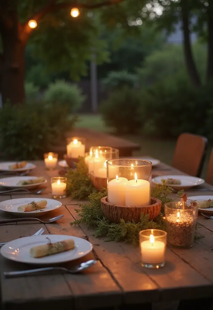 25 Diwali Outdoor Lighting Ideas for a Festive Glow 5 25 Diwali Outdoor Lighting Ideas for a Festive Glow - 5. Biodegradable Candles: A Natural Touch