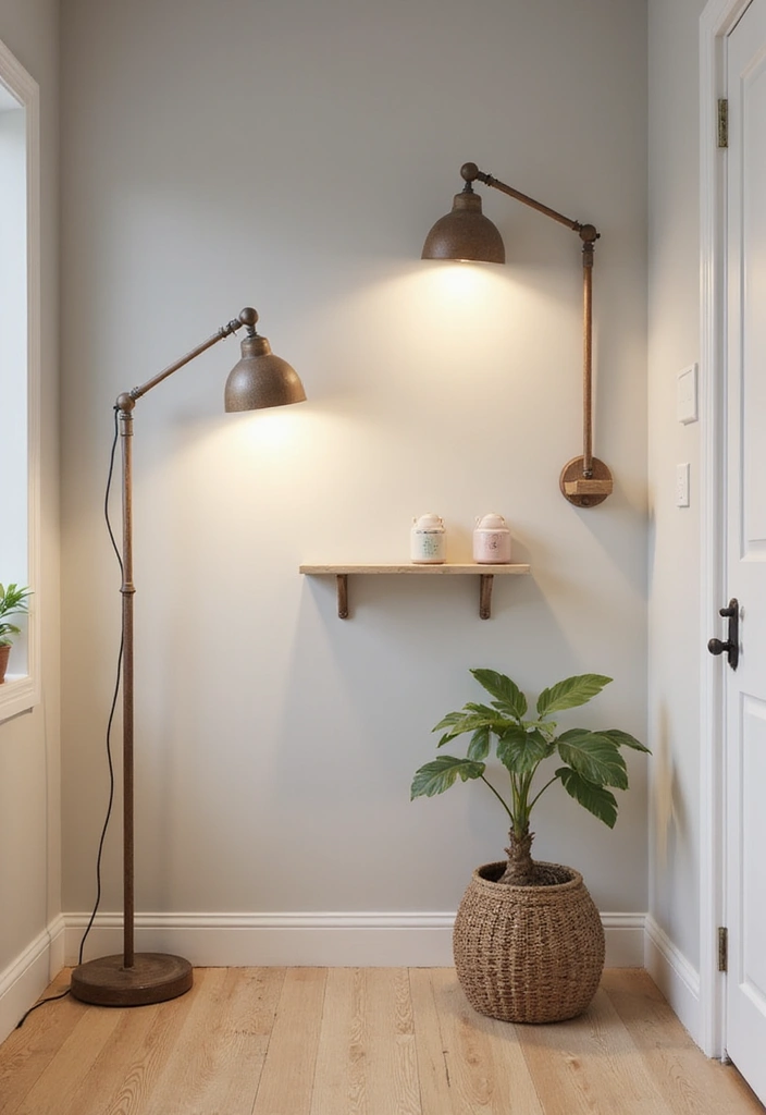 25 Landing Lighting Designs That Keep Spaces Bright 23 25 Landing Lighting Designs That Keep Spaces Bright - 23. Multi-functional Lighting