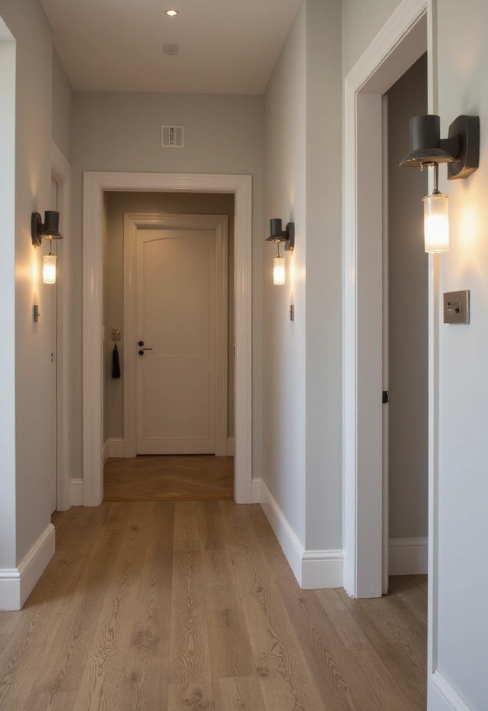 25 Landing Lighting Designs That Keep Spaces Bright 3 25 Landing Lighting Designs That Keep Spaces Bright - 3. Wall-Mounted Sconces