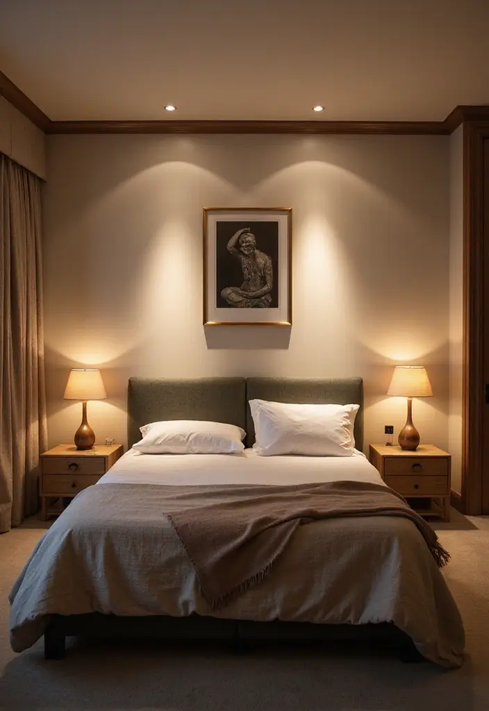 25 Lighting Bedroom Ideas That Make Your Space Cozy and Stylish 20 25 Lighting Bedroom Ideas That Make Your Space Cozy and Stylish - 20. Layered Lighting