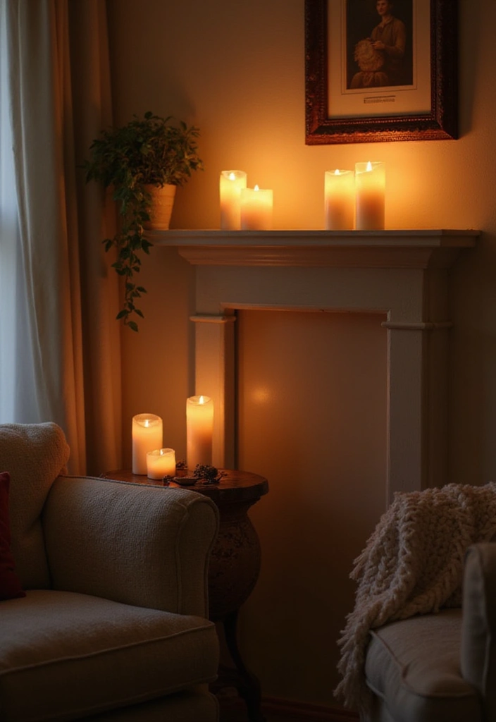 25 Room Lighting Ideas That Change Atmosphere Instantly 11 25 Room Lighting Ideas That Change Atmosphere Instantly - 11. Battery-Operated LED Candles