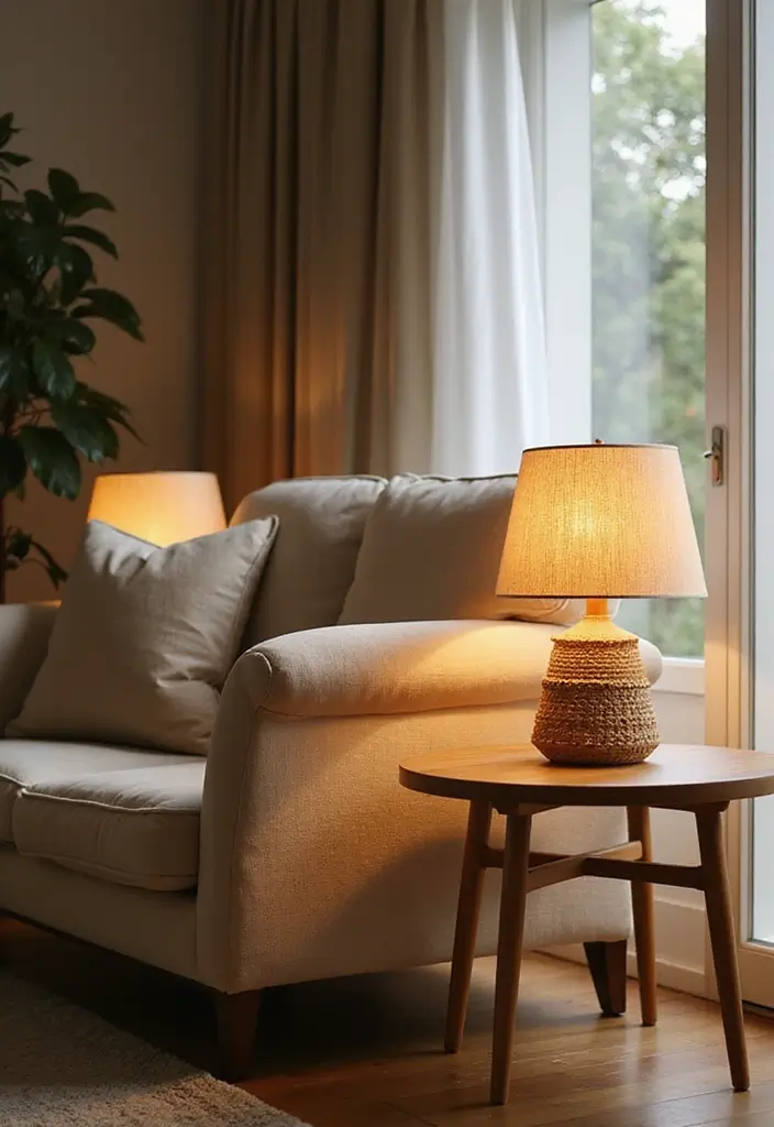 25 Room Lighting Ideas That Change Atmosphere Instantly 2 25 Room Lighting Ideas That Change Atmosphere Instantly - 2. Biodegradable Table Lamps