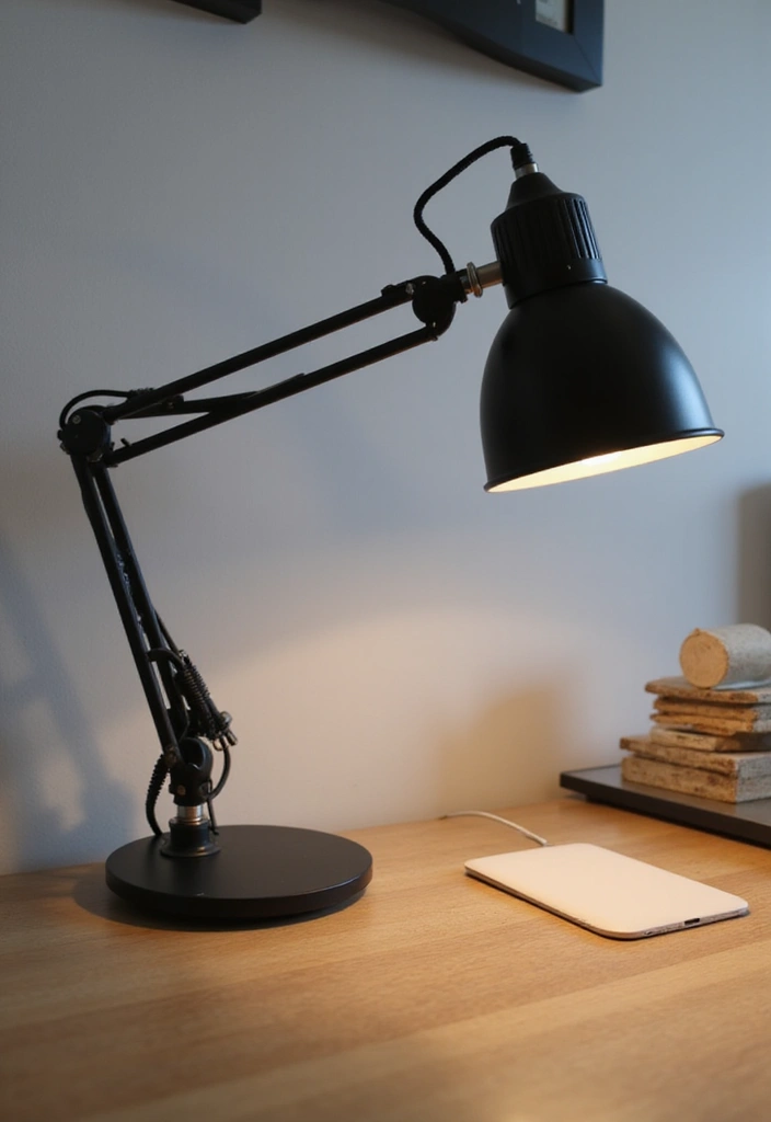 25 Room Lighting Ideas That Change Atmosphere Instantly 24 25 Room Lighting Ideas That Change Atmosphere Instantly - 24. Adjustable Desk Lamps