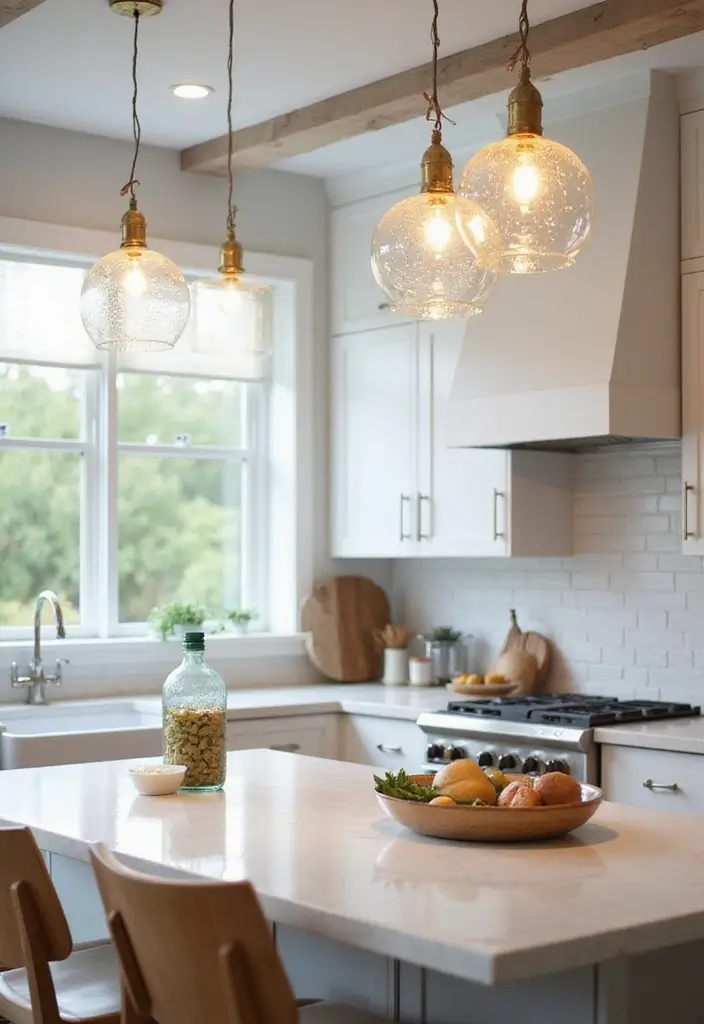25 Room Lighting Ideas That Change Atmosphere Instantly 6 25 Room Lighting Ideas That Change Atmosphere Instantly - 6. Recycled Glass Lighting Fixtures