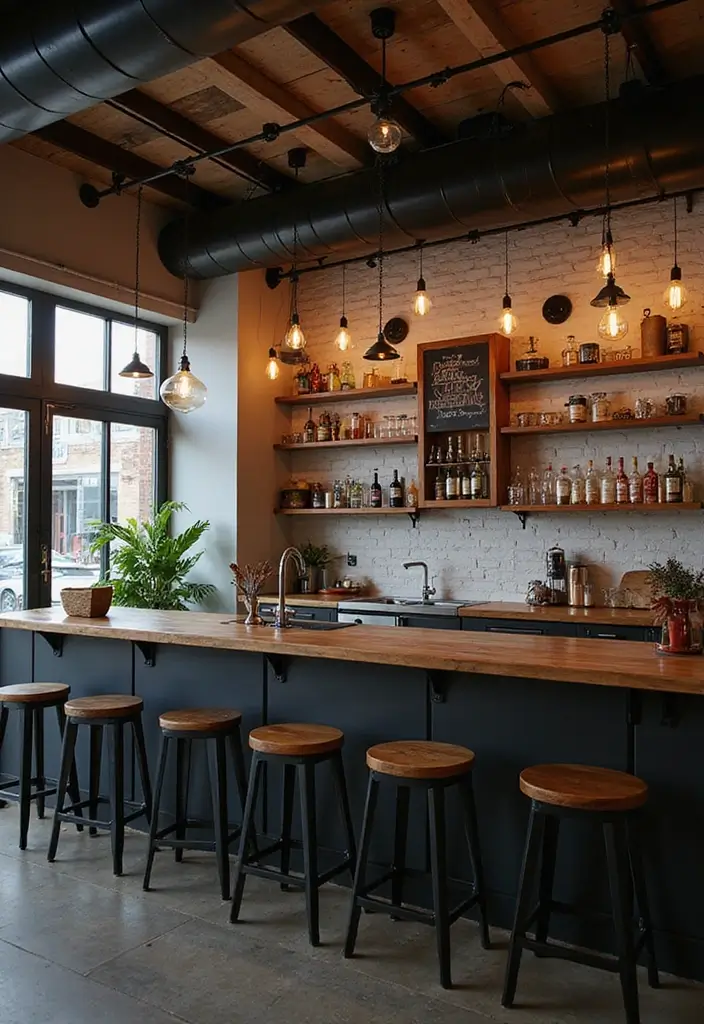 26 Kitchen Bar Lighting Tips for a Chic Entertaining Space 10 26 Kitchen Bar Lighting Tips for a Chic Entertaining Space - 10. Industrial Wall Sconces