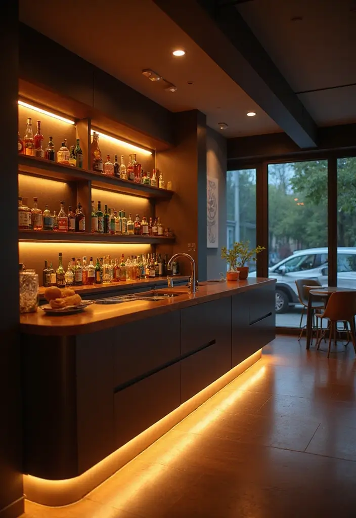 26 Kitchen Bar Lighting Tips for a Chic Entertaining Space 2 26 Kitchen Bar Lighting Tips for a Chic Entertaining Space - 2. Embrace Ambient Lighting