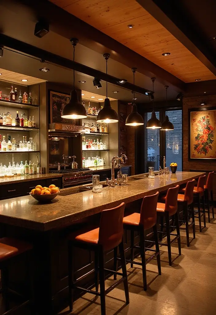 26 Kitchen Bar Lighting Tips for a Chic Entertaining Space 21 26 Kitchen Bar Lighting Tips for a Chic Entertaining Space - 22. Experiment with Lighting Layers