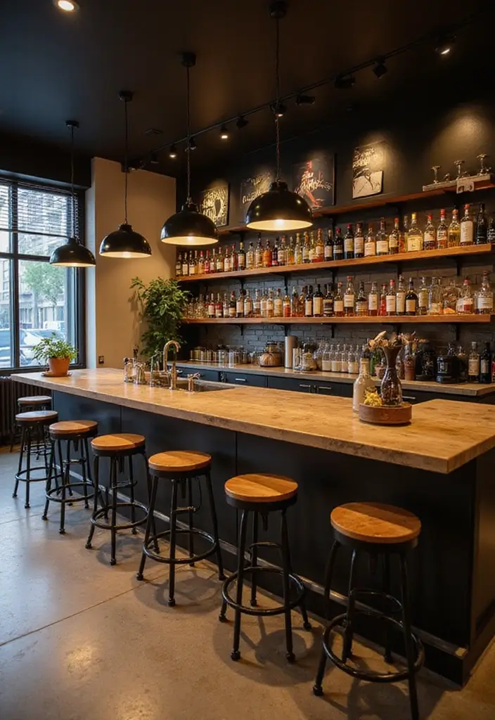 26 Kitchen Bar Lighting Tips for a Chic Entertaining Space 23 26 Kitchen Bar Lighting Tips for a Chic Entertaining Space - 24. Rejuvenate with Trendy Lighting