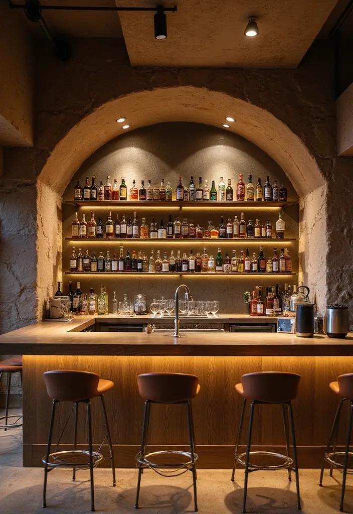 26 Kitchen Bar Lighting Tips for a Chic Entertaining Space 24 26 Kitchen Bar Lighting Tips for a Chic Entertaining Space - 25. Engage with Feature Lighting