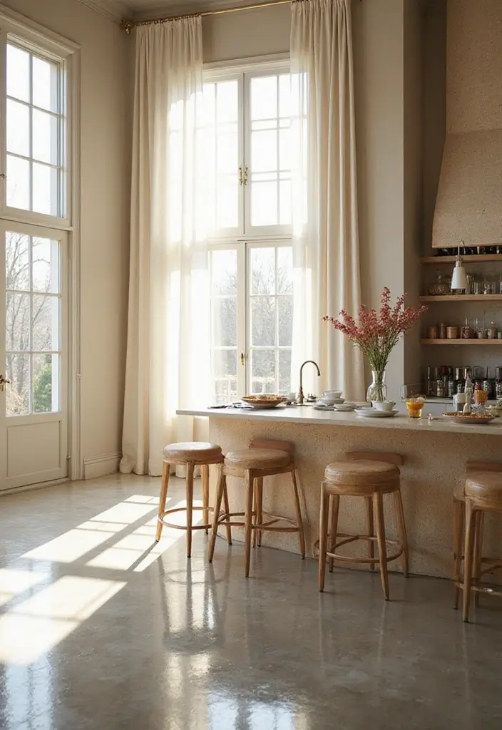 26 Kitchen Bar Lighting Tips for a Chic Entertaining Space 6 26 Kitchen Bar Lighting Tips for a Chic Entertaining Space - 6. Incorporate Natural Light
