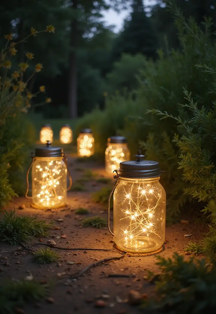 26 Unique Lighting Ideas That You Haven’t Seen Before 15 26 Unique Lighting Ideas That You Haven’t Seen Before - 15. Glass Jar Lanterns