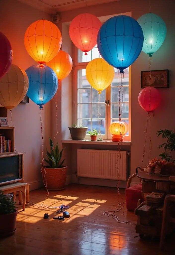 26 Unique Lighting Ideas That You Haven’t Seen Before 18 26 Unique Lighting Ideas That You Haven’t Seen Before - 18. Fabric Balloon Lights