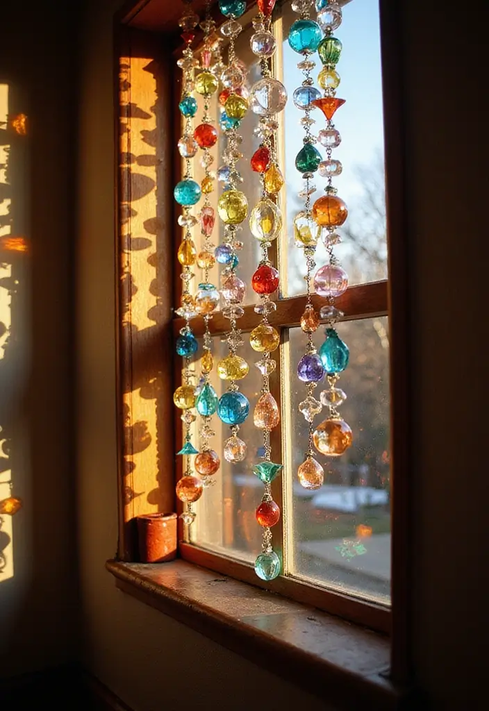 26 Unique Lighting Ideas That You Haven’t Seen Before 19 26 Unique Lighting Ideas That You Haven’t Seen Before - 19. Crystal Suncatchers