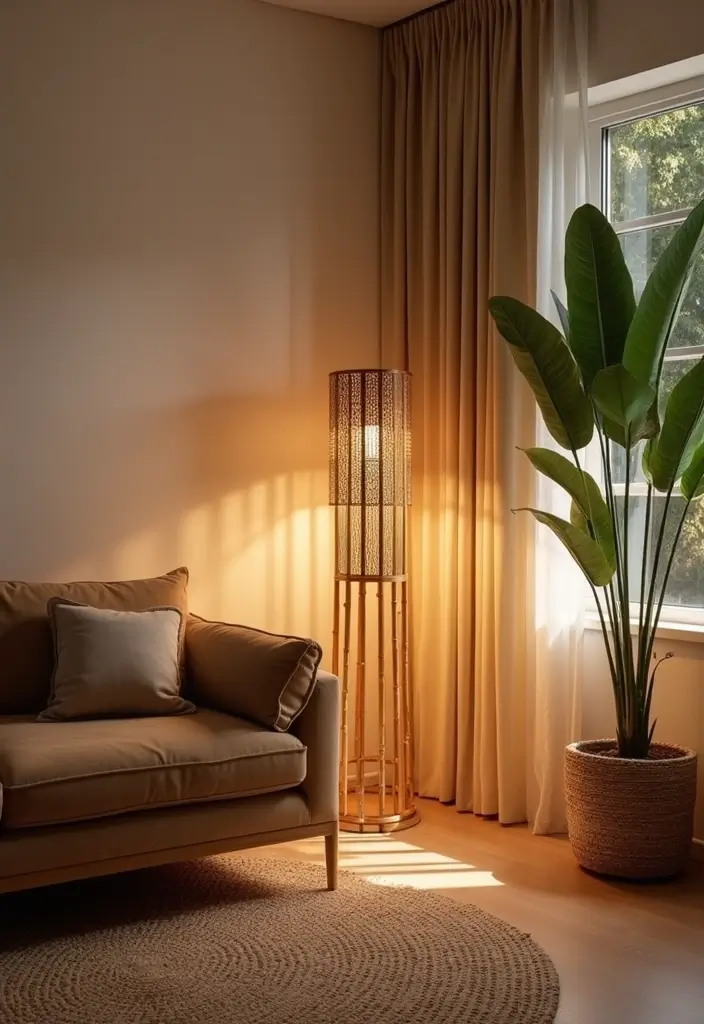 26 Unique Lighting Ideas That You Haven’t Seen Before 3 26 Unique Lighting Ideas That You Haven’t Seen Before - 3. Bamboo Floor Lamps