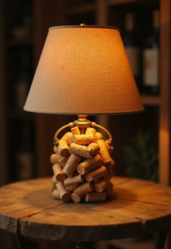 26 Unique Lighting Ideas That You Haven’t Seen Before 4 26 Unique Lighting Ideas That You Haven’t Seen Before - 4. Upcycled Wine Cork Lamps