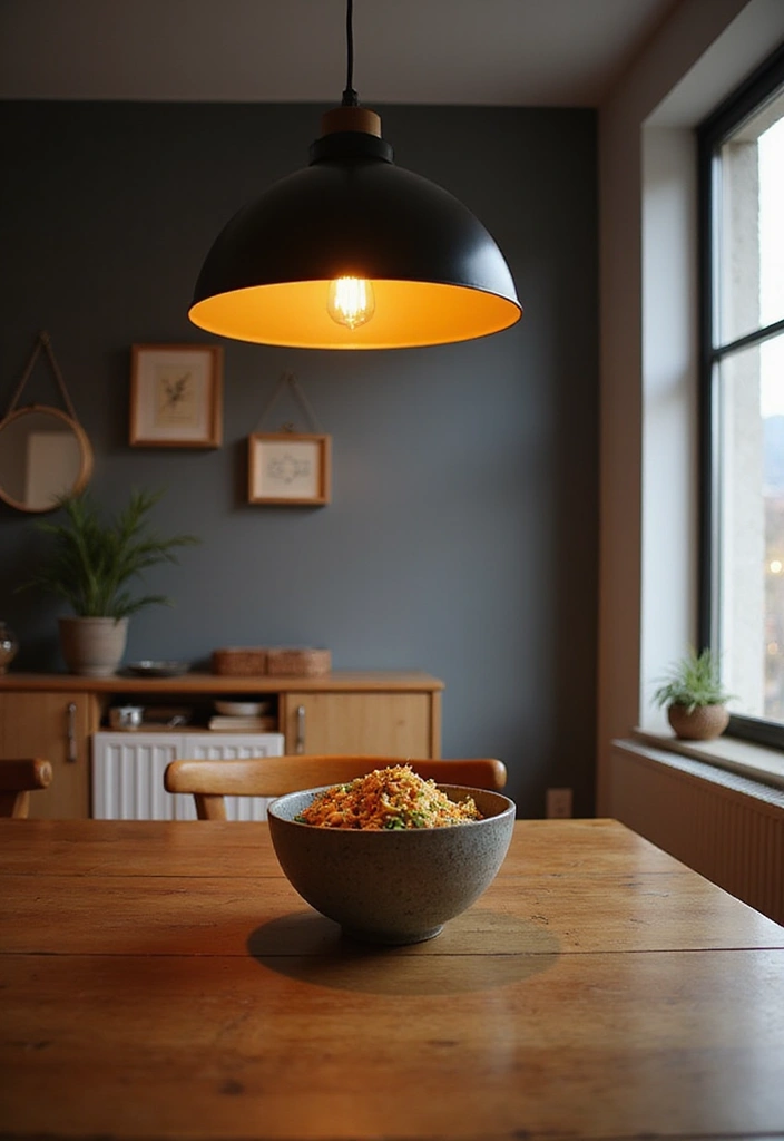 27 Apartment Lighting Ideas That Make Small Spaces Shine - 1. Pendant Lights Over the Dining Table