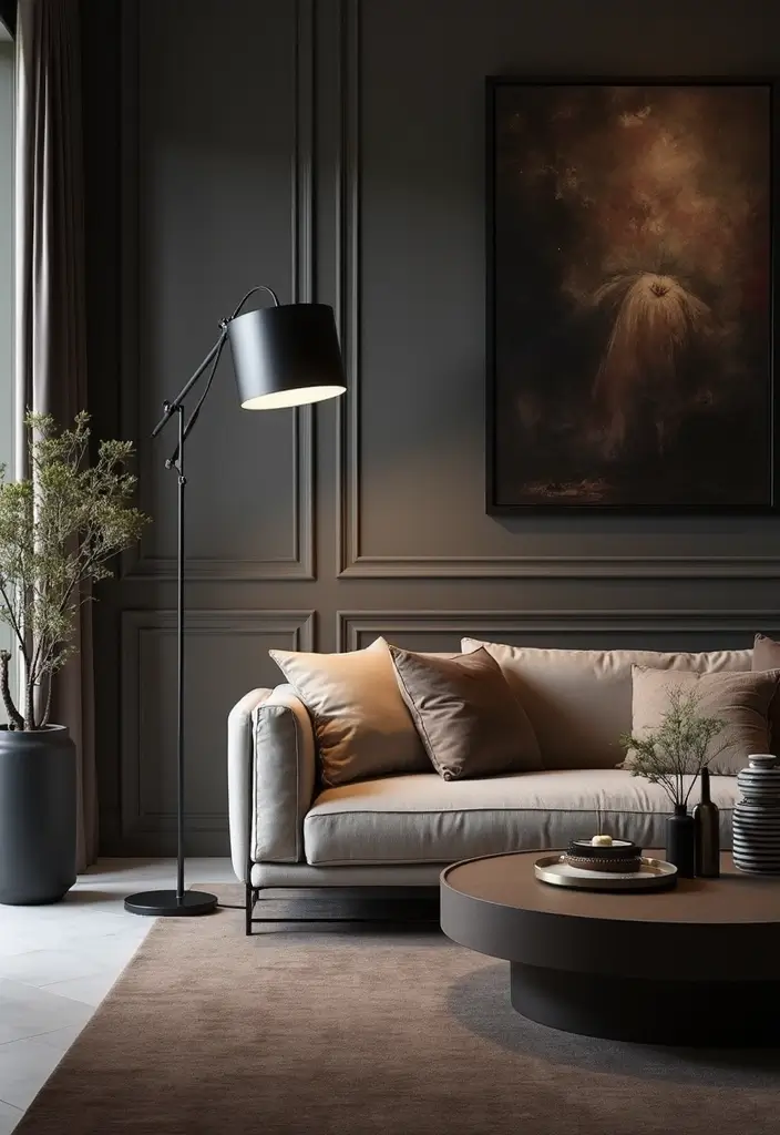 27 Apartment Lighting Ideas That Make Small Spaces Shine - 23. Monochrome Lighting Fixtures