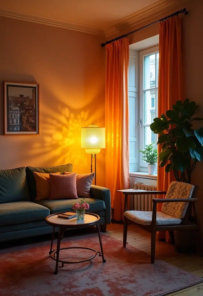 27 Apartment Lighting Ideas That Make Small Spaces Shine - 26. Combining Lighting Styles