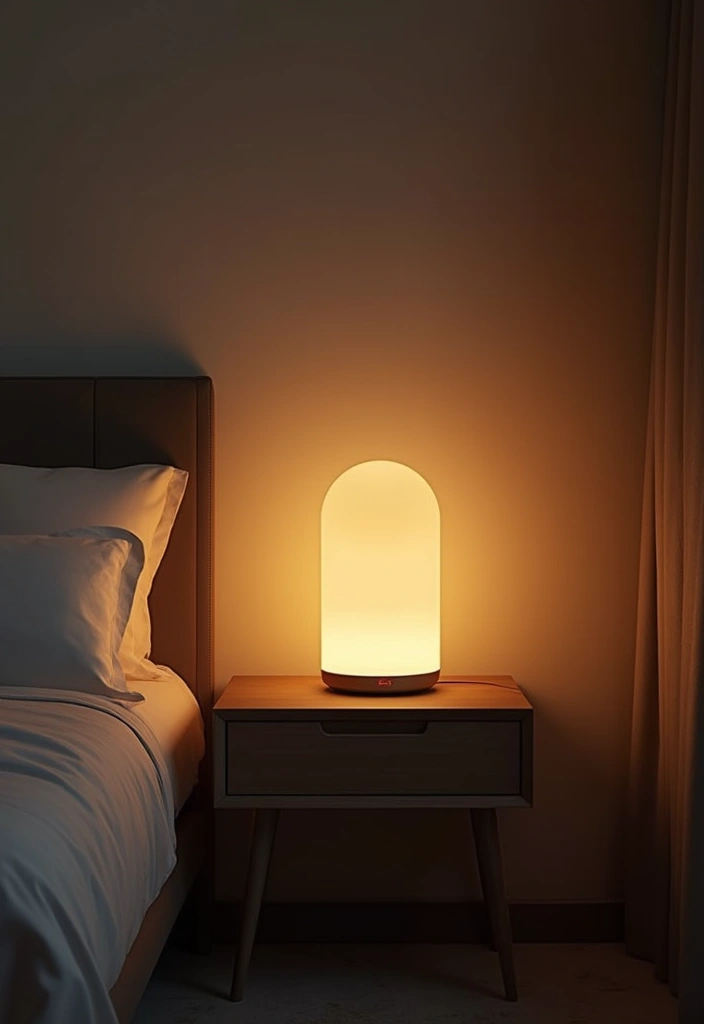 27 Bedroom LED Lighting Ideas You’ll Love for Modern Vibes 20 27 Bedroom LED Lighting Ideas You’ll Love for Modern Vibes - 20. LED Touch Lamps