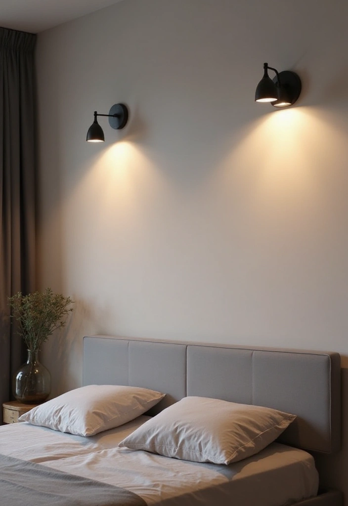 27 Bedroom LED Lighting Ideas You’ll Love for Modern Vibes 3 27 Bedroom LED Lighting Ideas You’ll Love for Modern Vibes - 3. Wall-Mounted LED Fixtures