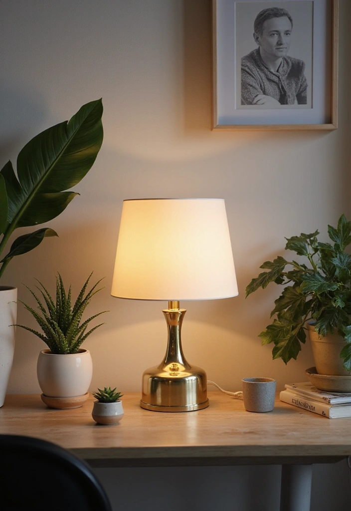27 Desk Lighting Ideas That Boost Productivity Instantly - 17. Elegant Table Lamps