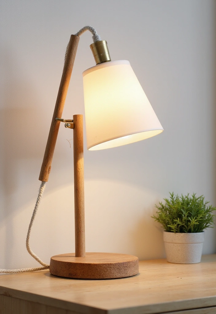 27 Desk Lighting Ideas That Boost Productivity Instantly - 4. Biophilic Design Lamps