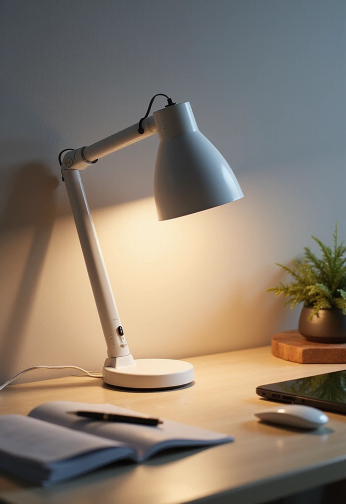 27 Desk Lighting Ideas That Boost Productivity Instantly - 8. Minimalist Desk Lights
