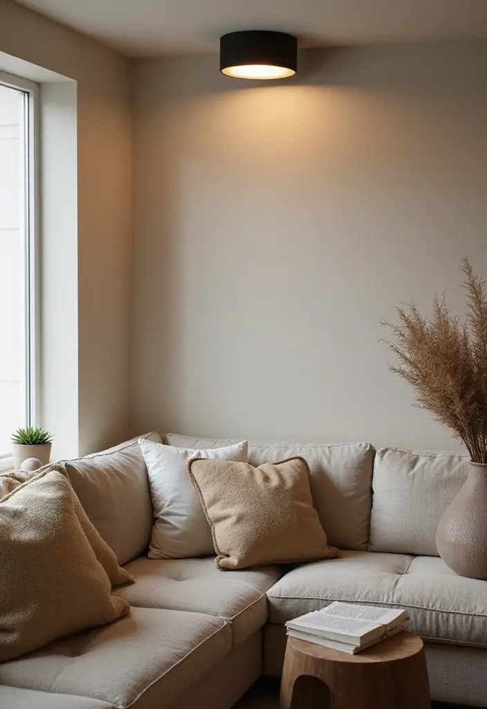 27 Flush Mount Lighting Designs That Brighten Any Room Instantly 11 27 Flush Mount Lighting Designs That Brighten Any Room Instantly - 11. Elegant Simplicity with Matte Finishes
