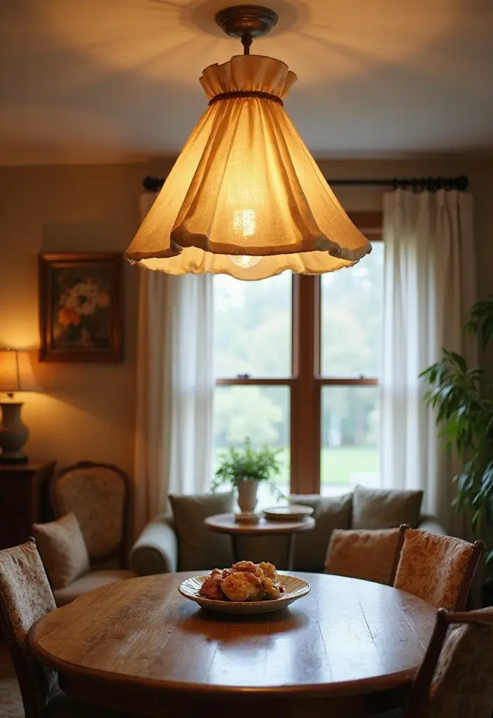 27 Flush Mount Lighting Designs That Brighten Any Room Instantly 16 27 Flush Mount Lighting Designs That Brighten Any Room Instantly - 16. Soft Glow with Fabric-Draped Designs
