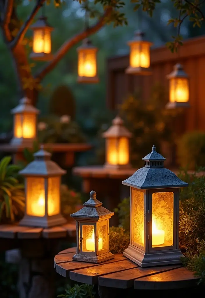 27 Front Yard Lighting Ideas That Boost Curb Appeal Overnight - 2. Battery-Operated Lanterns