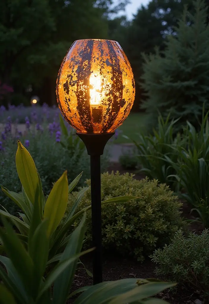 27 Front Yard Lighting Ideas That Boost Curb Appeal Overnight - 26. Artistic Light Fixtures