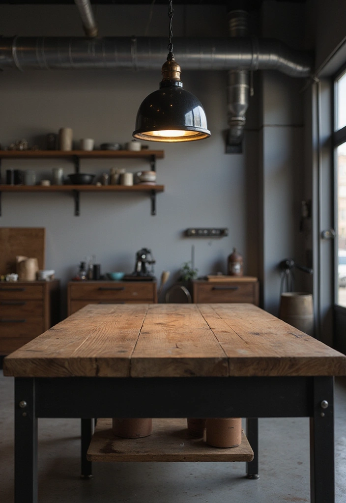 27 Garage Lighting Ideas That Improve Function and Style 3 27 Garage Lighting Ideas That Improve Function and Style - 3. Industrial Pendant Lights