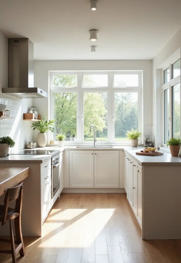 27 Kitchen Lighting Ideas That Instantly Modernize Your Space 7 27 Kitchen Lighting Ideas That Instantly Modernize Your Space - 7. Natural Light Maximization