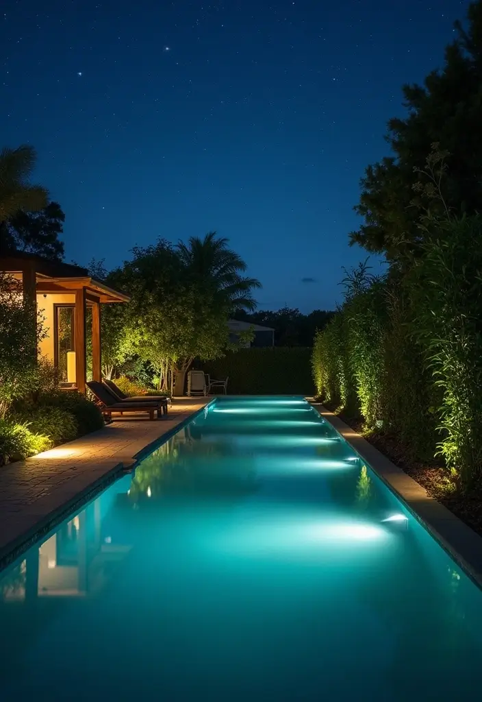 27 Landscape Lighting Ideas That Elevate Your Garden Look 26 27 Landscape Lighting Ideas That Elevate Your Garden Look - 26. Moonlight Reflection Pools
