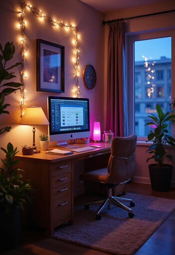 27 RGB Lighting Ideas That Add Fun and Color to Any Room 15 27 RGB Lighting Ideas That Add Fun and Color to Any Room - 15. RGB Fairy Lights