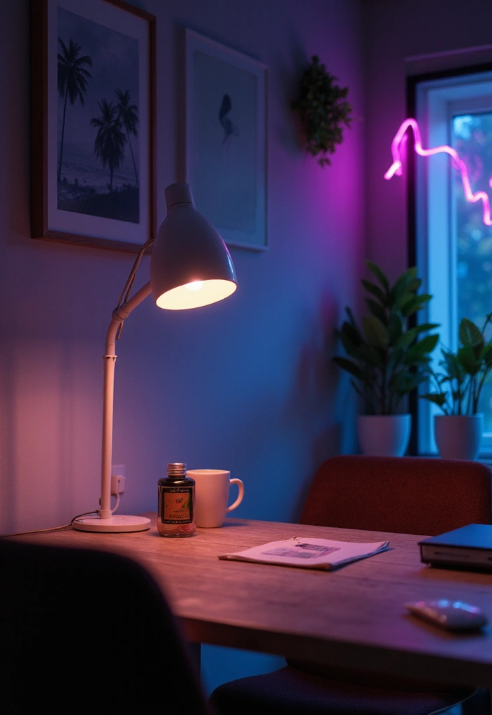 27 RGB Lighting Ideas That Add Fun and Color to Any Room 17 27 RGB Lighting Ideas That Add Fun and Color to Any Room - 17. RGB Touch Lamps