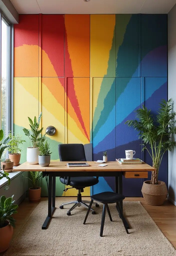 27 RGB Lighting Ideas That Add Fun and Color to Any Room 2 27 RGB Lighting Ideas That Add Fun and Color to Any Room - 2. Colorful Wall Panels