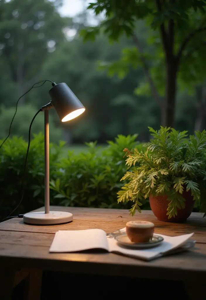 28 Desk Lighting Designs for Home and Work Inspiration 2 28 Desk Lighting Designs for Home and Work Inspiration - 2. Solar-Powered Desk Light