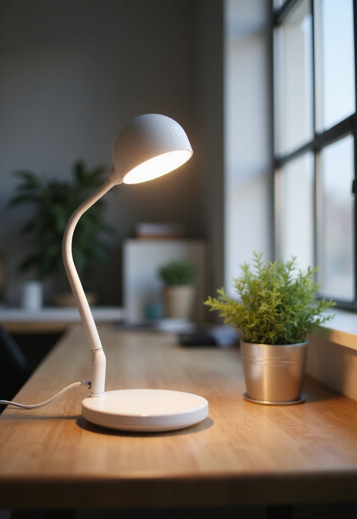 28 Desk Lighting Designs for Home and Work Inspiration 28 28 Desk Lighting Designs for Home and Work Inspiration - 28. Rechargeable Desk Lamp