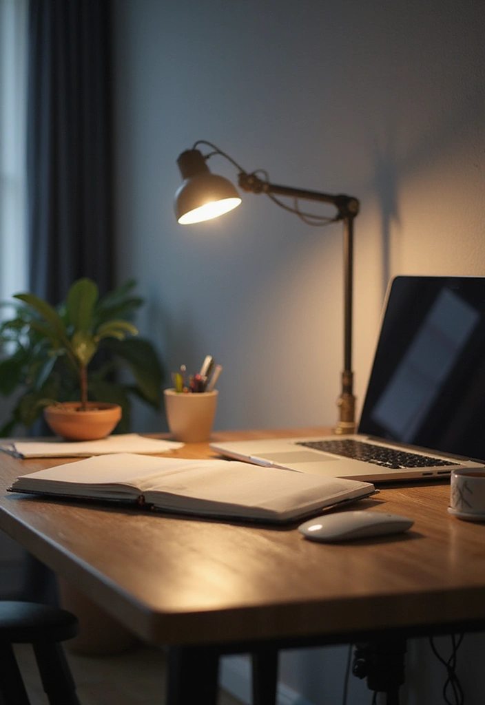 28 Desk Lighting Designs for Home and Work Inspiration 5 28 Desk Lighting Designs for Home and Work Inspiration - 5. Adjustable Arm LED Desk Lamp